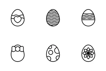 Easter - Outline Icon Pack