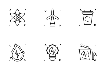 Eco Electricity Icon Pack