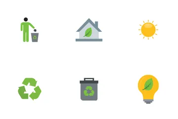 Eco Flat Icon Pack