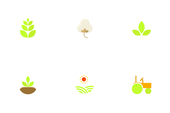 Eco Friendly Agriculture Icon Pack