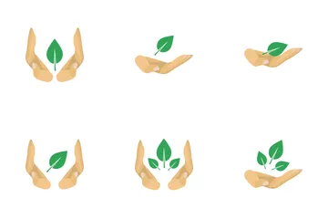 Eco Leaf Icon Pack