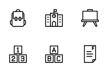 École Pack d'Icônes