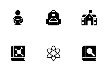 École et éducation Icon Pack