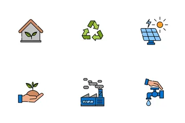 Ecología Paquete de Iconos