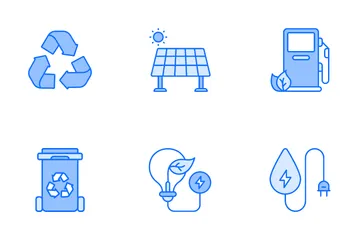 Ecología Paquete de Iconos