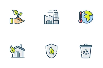 Ecología Paquete de Iconos