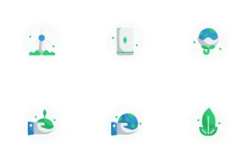 Ecología Paquete de Iconos