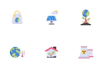 Ecología Paquete de Iconos