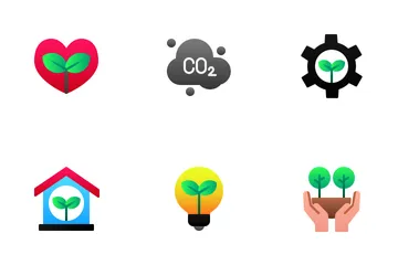 Ecología Paquete de Iconos