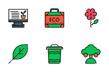 Ecología Paquete de Iconos