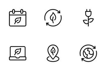 Ecología Paquete de Iconos