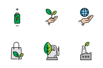 Ecología Paquete de Iconos