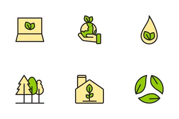 Ecología Paquete de Iconos