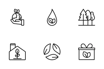 Ecología Paquete de Iconos