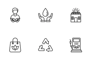 Ecología Paquete de Iconos