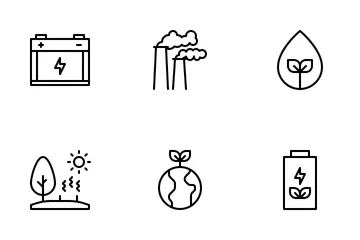 Ecología Paquete de Iconos
