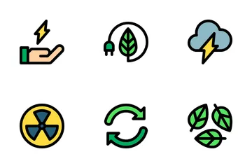 Ecología Paquete de Iconos