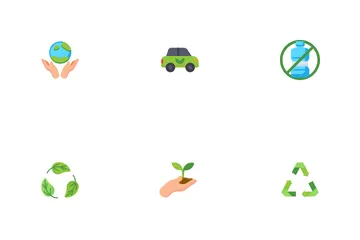 Ecología Paquete de Iconos