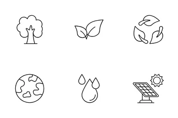 Ecología Paquete de Iconos