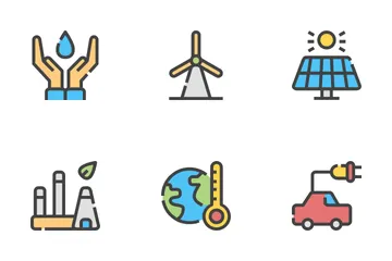 Ecología Paquete de Iconos