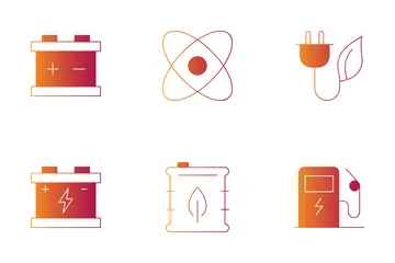 Ecologia e Energia Pacote de Ícones