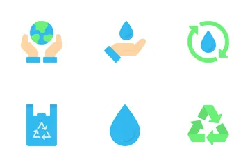 Ecologia e Meio Ambiente Pacote de Ícones