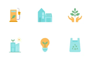 Ecología Paquete de Iconos