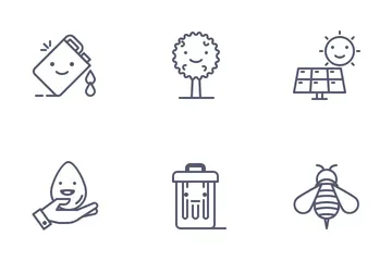 Ecología Paquete de Iconos