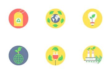 Ecología y Medio Ambiente Icon Pack