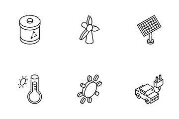 Écologie et environnement Pack d'Icônes