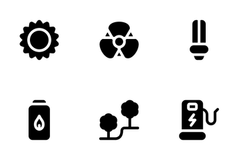 Ecology And Energy Icon Pack