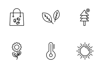 ECOLOGY AND ENVIRONMENT Icon Pack