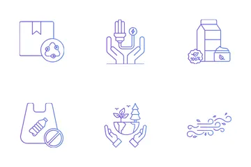 Ecology And Environment Icon Pack