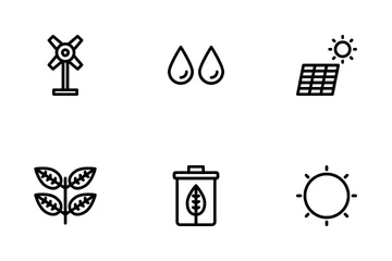 Ecology And Environment Icon Pack