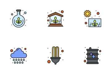 Ecology And Environment Icon Pack