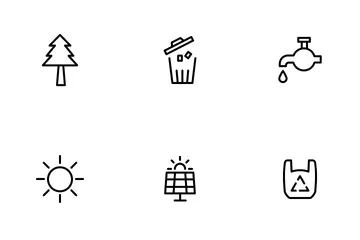 Ecology And Environment Icon Pack