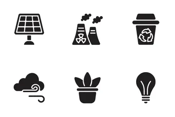 Ecology And Environmentalism Icon Pack
