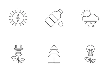 Ecology And Nature Icon Pack