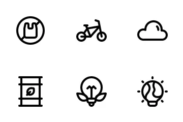 Ecology And Recycling Icon Pack