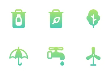 Ecology And Recycling Icon Pack