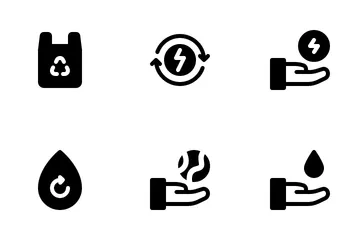 Ecology And Recycling Icon Pack