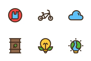 Ecology And Recycling Icon Pack