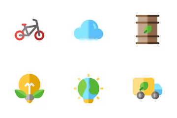 Ecology And Recycling Icon Pack