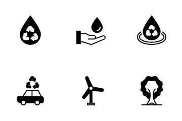 Ecology And Recycling Icon Pack