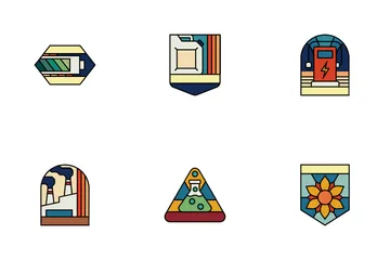 Ecology Badges Icon Pack