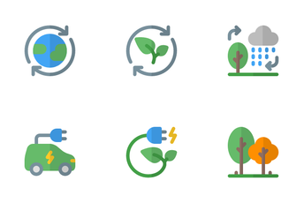 Ecology Eco Icon Pack
