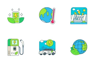 Ecology Energy Icon Pack