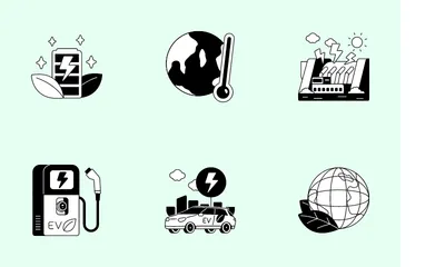 Ecology Energy Icon Pack