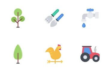 Ecology Flat Icon Pack