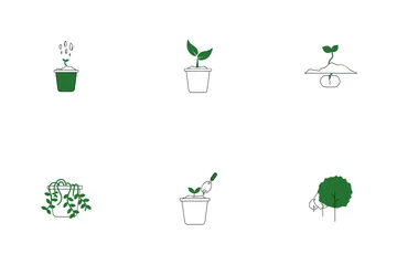 Ecology Plant Icon Pack